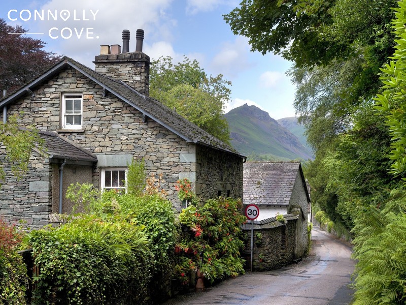 Best UK Village, Houses in Grasmere, Cumbria