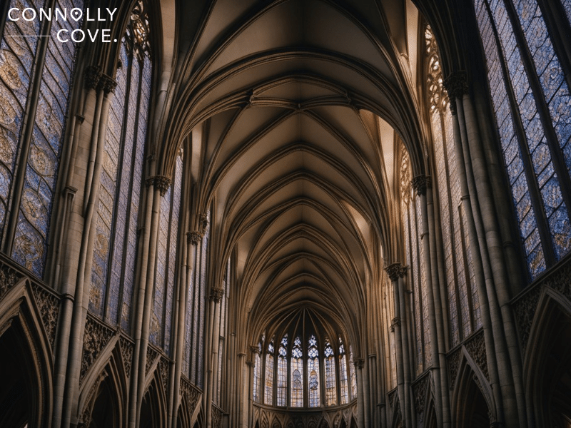 Iconic Gothic Cathedrals in France.