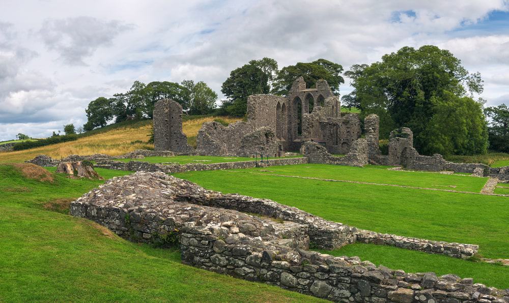 Inch Abbey, County Down - holy places in Northern Ireland