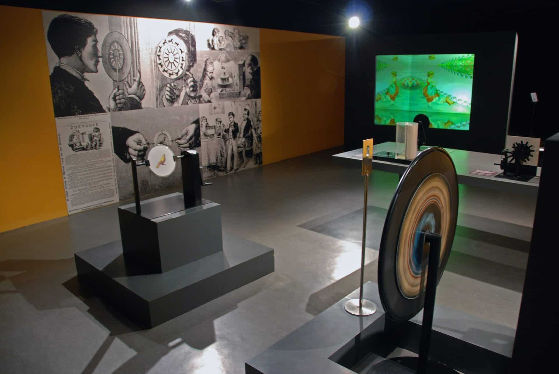 Interior of The Cinema Museum in Spain