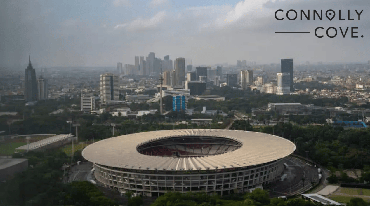 Jakarta view Indonesia Southeast Asia Region