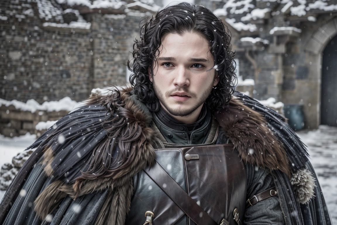 Kit Harington as Jon Snow