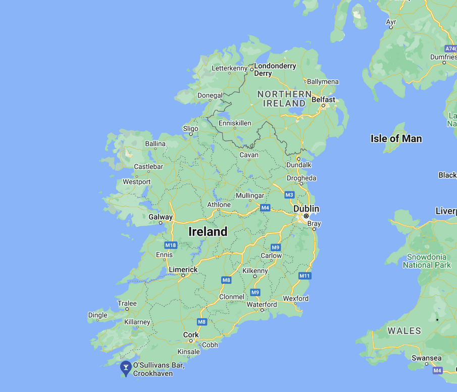 The Most Southerly Pub in Ireland - O'Sullivan's