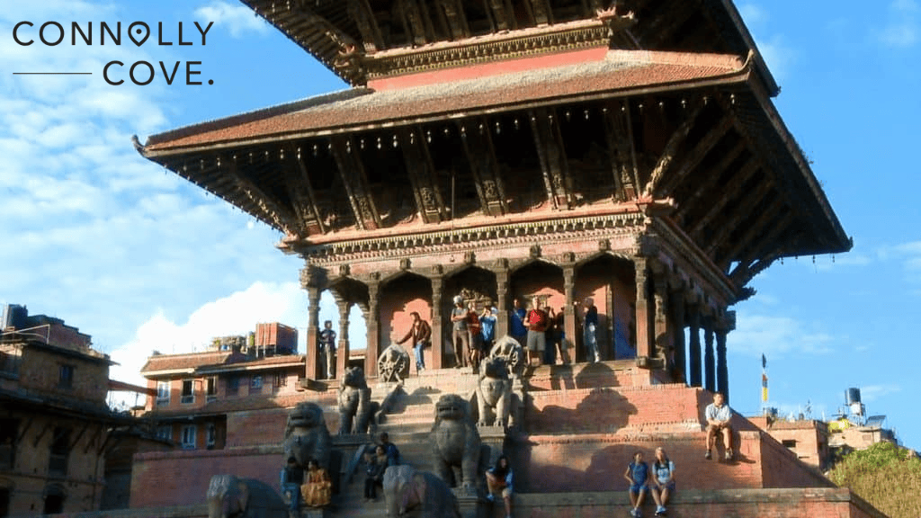 Public square in Nepal