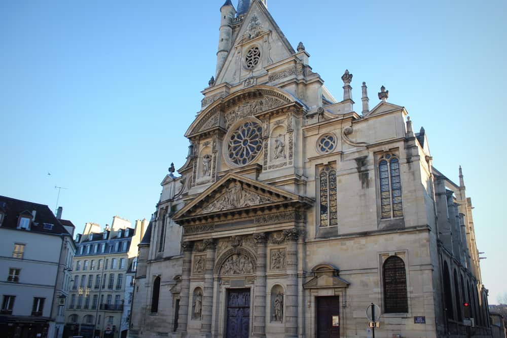 St. Stephen's Church of the Mount is a place of Catholic worship in Paris located in the Latin quarter.
