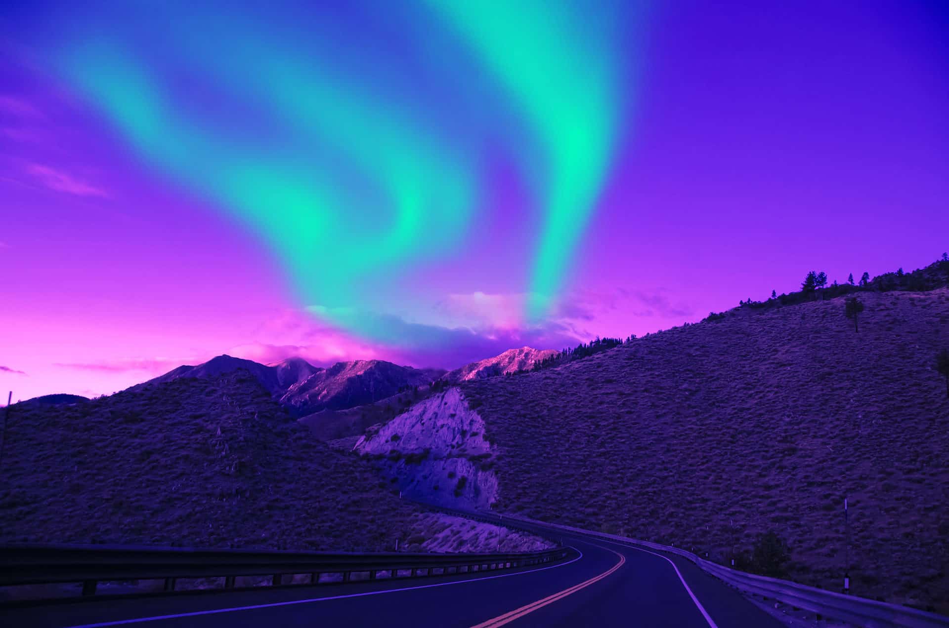 Scotland northern lights