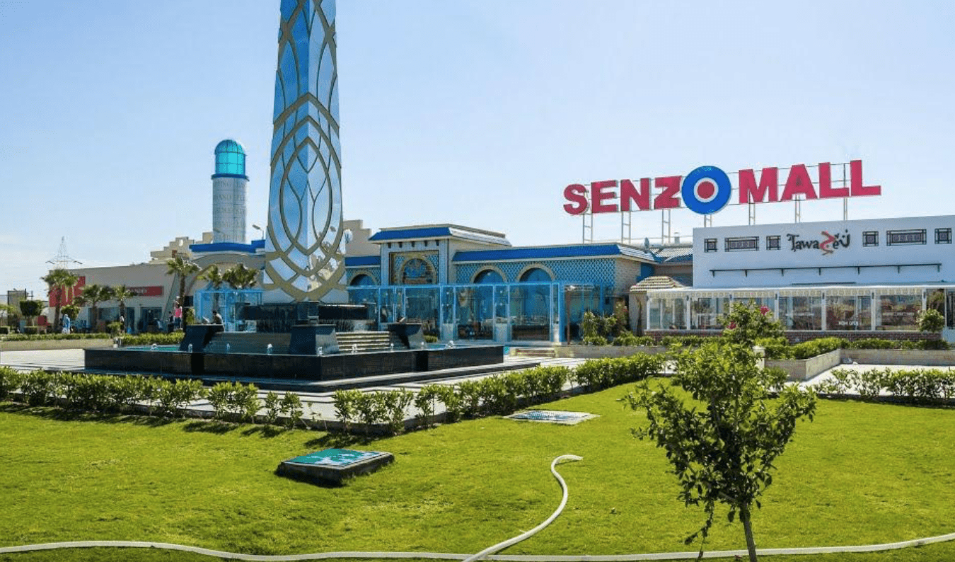 The exterior of a famed Egyptian Mall in Sahl Hashish