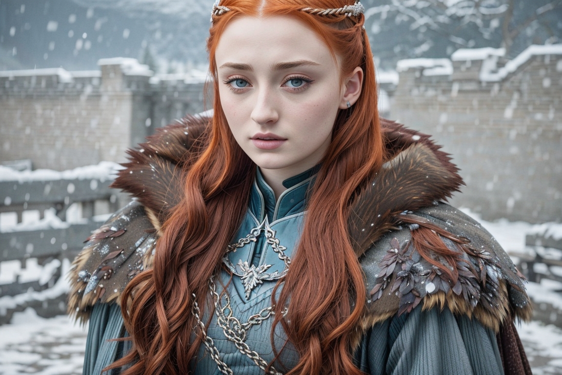 Sophie Turner as Sansa Stark