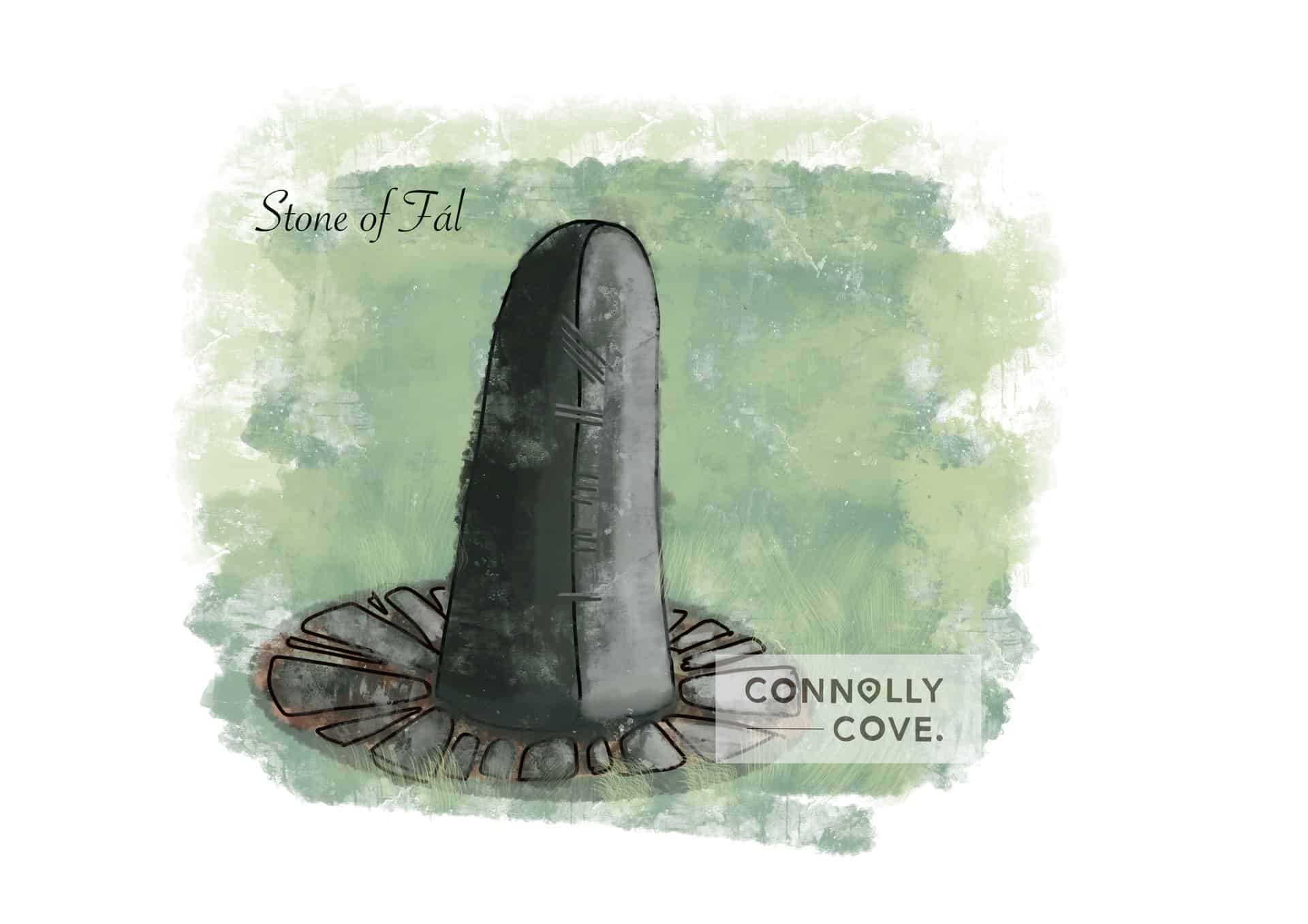 Lia Fáil - The Stone of Destiny - The Four Treasures of the Tuatha de Danann