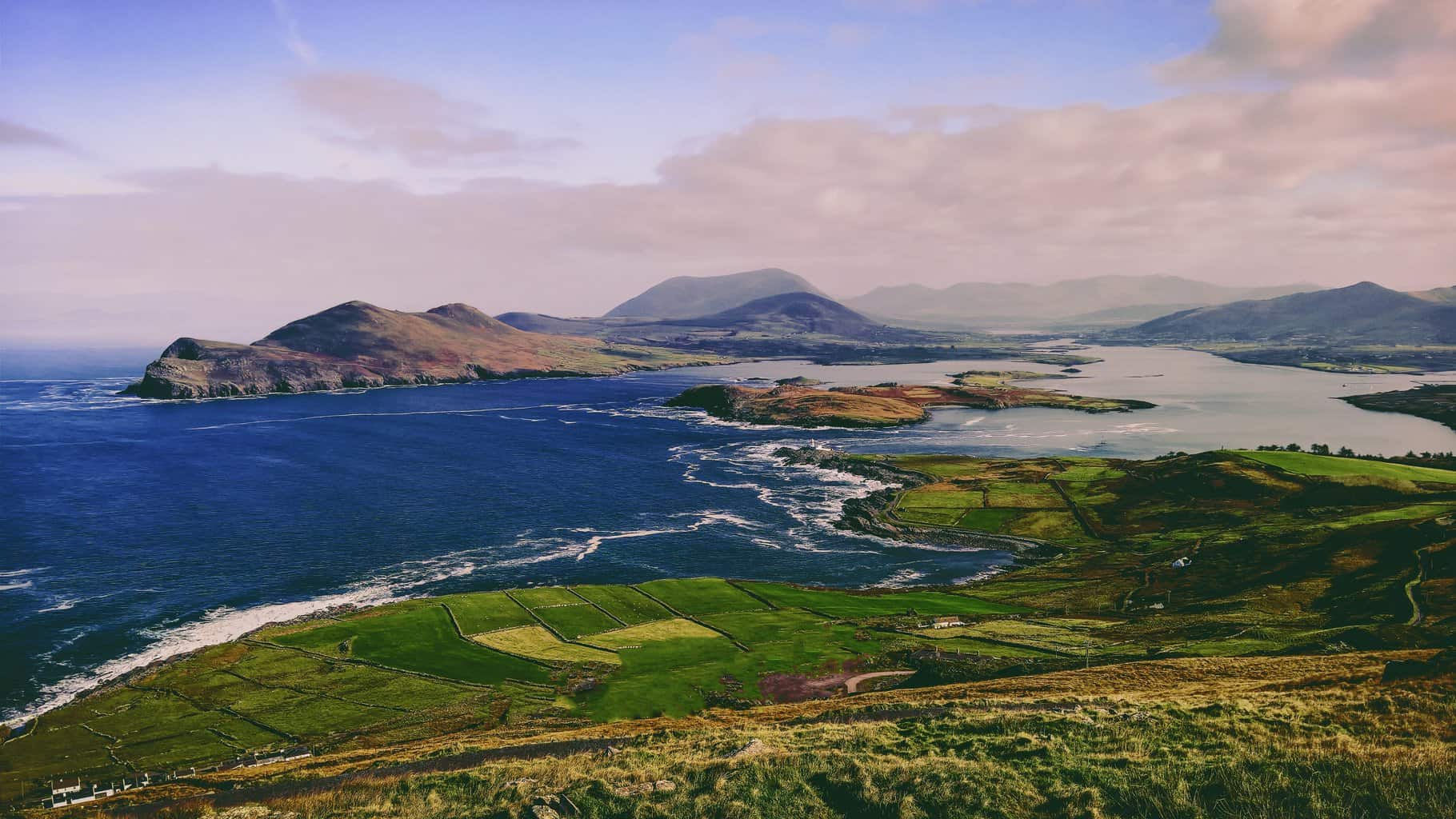 Taken from Geokaun Mountain on Valentia Island Feaghmaan West, County Kerry, Ireland - Photo by K. Mitch Hodge on Unsplash