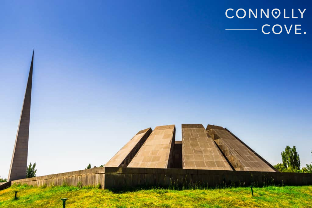 The Armenian Genocide Memorial Complex in Yerevan Armenia