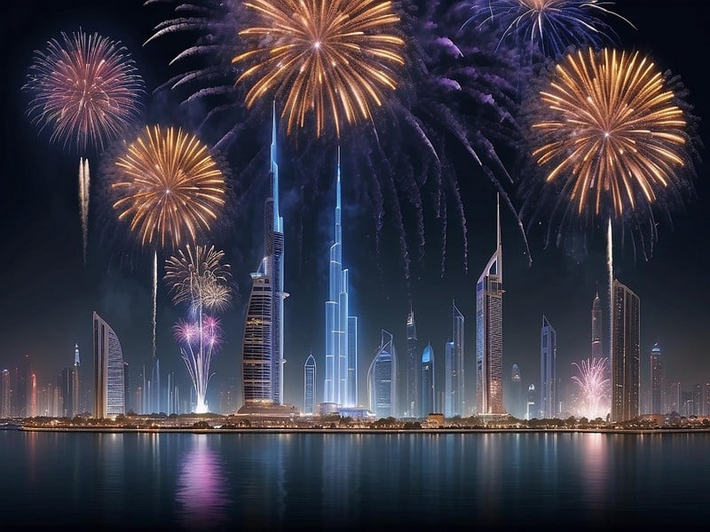 The Art and Science of Fireworks, Lighting the night sky over the metropolitan city