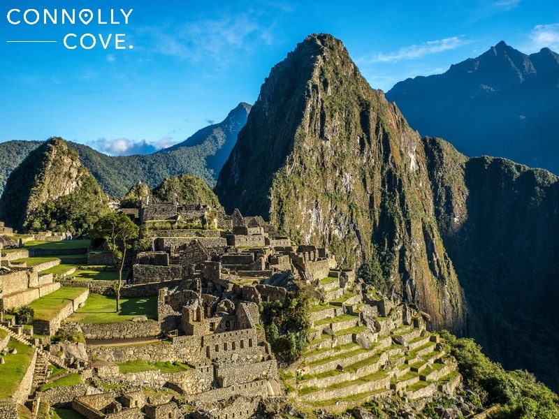 The Lost Cities of the World, Aerial shot of Machu Picchu