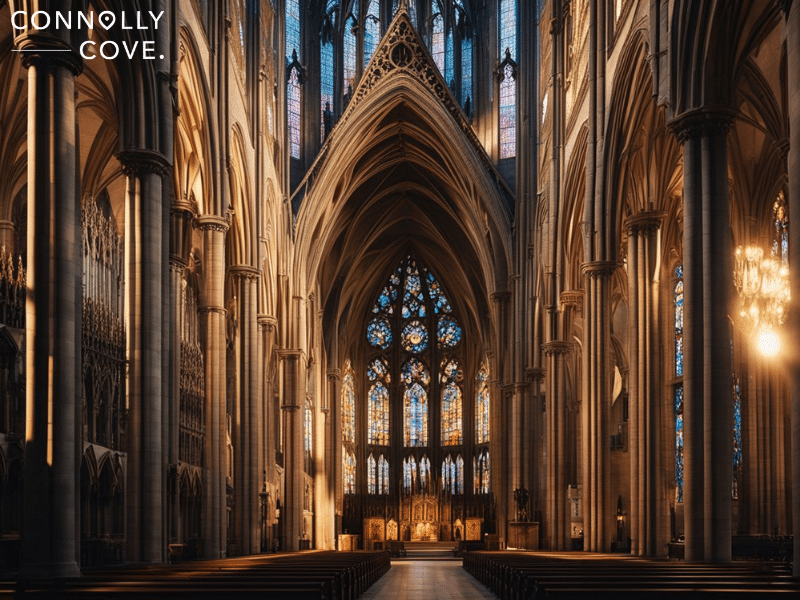 The Gothic cathedrals were not just religious devotion but also a substantial economic endeavour.