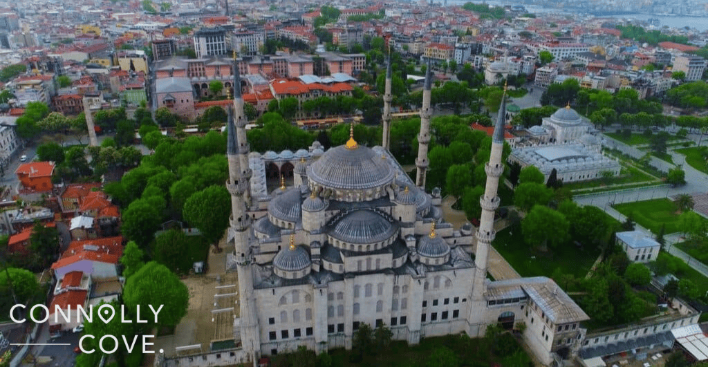 The incredible Blue Mosque in Istanbul