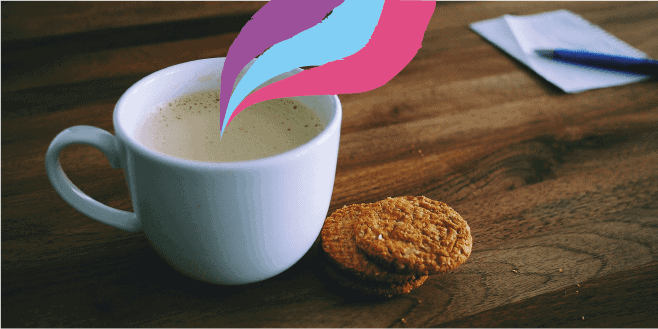 unwind with tea on blue monday