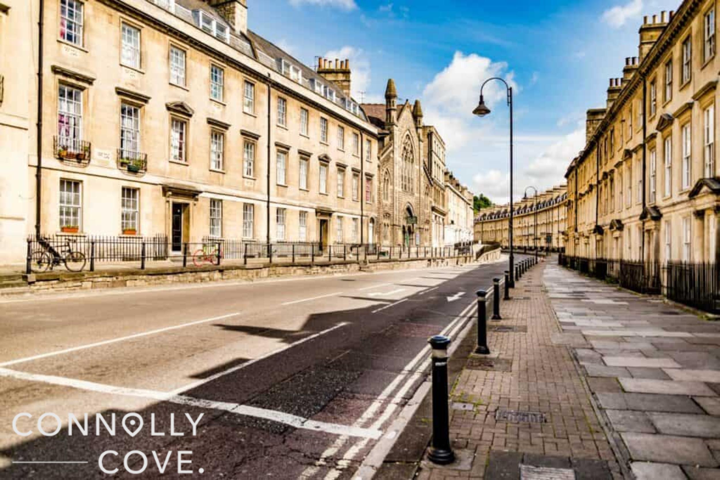 The historic centre of Bath