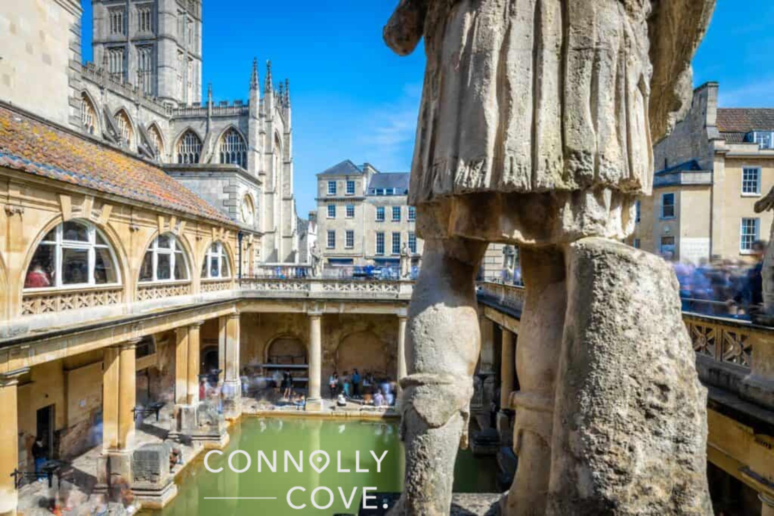Roman Baths in Bath, UK