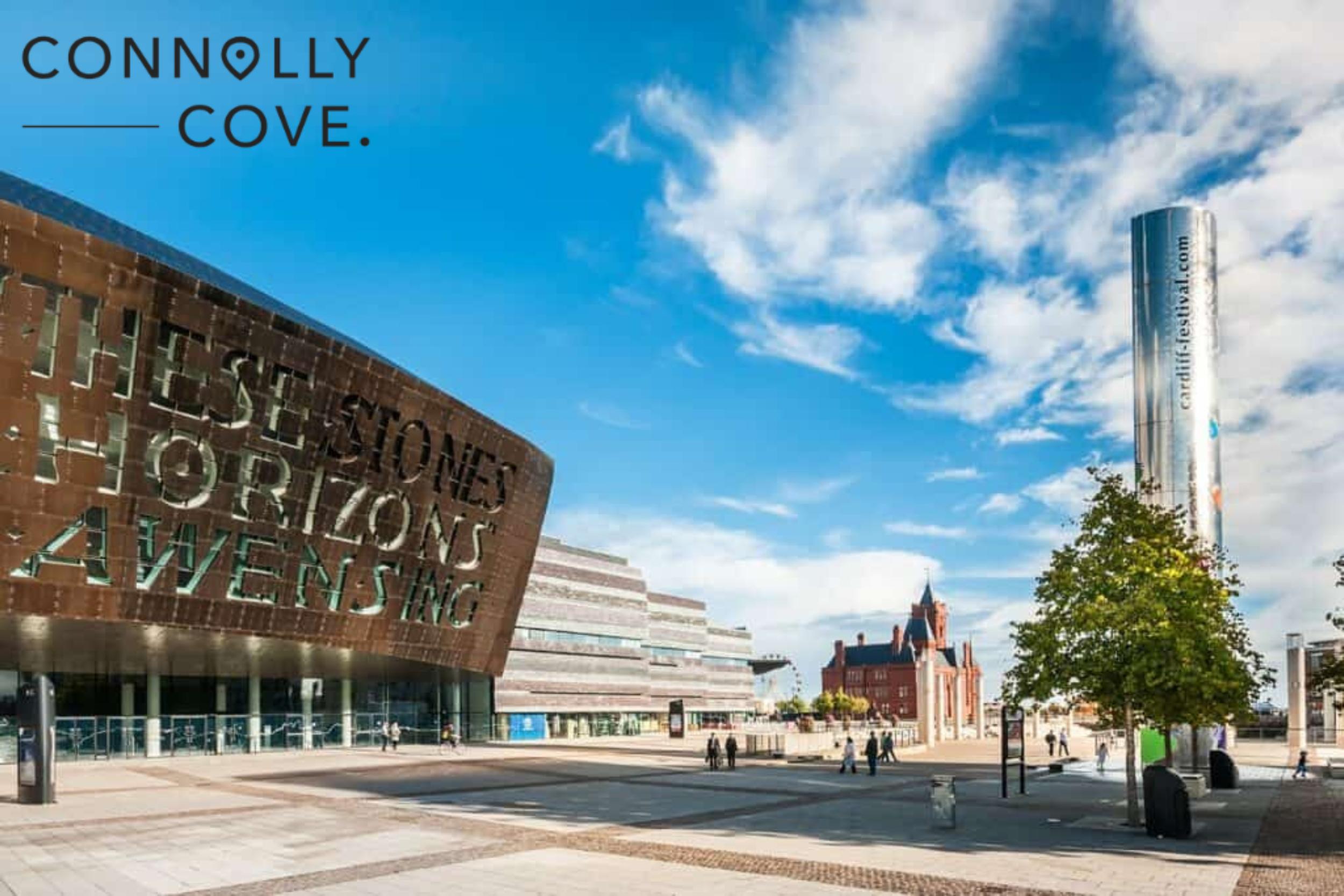 Cardiff Millennium Centre in Cardiff Bay