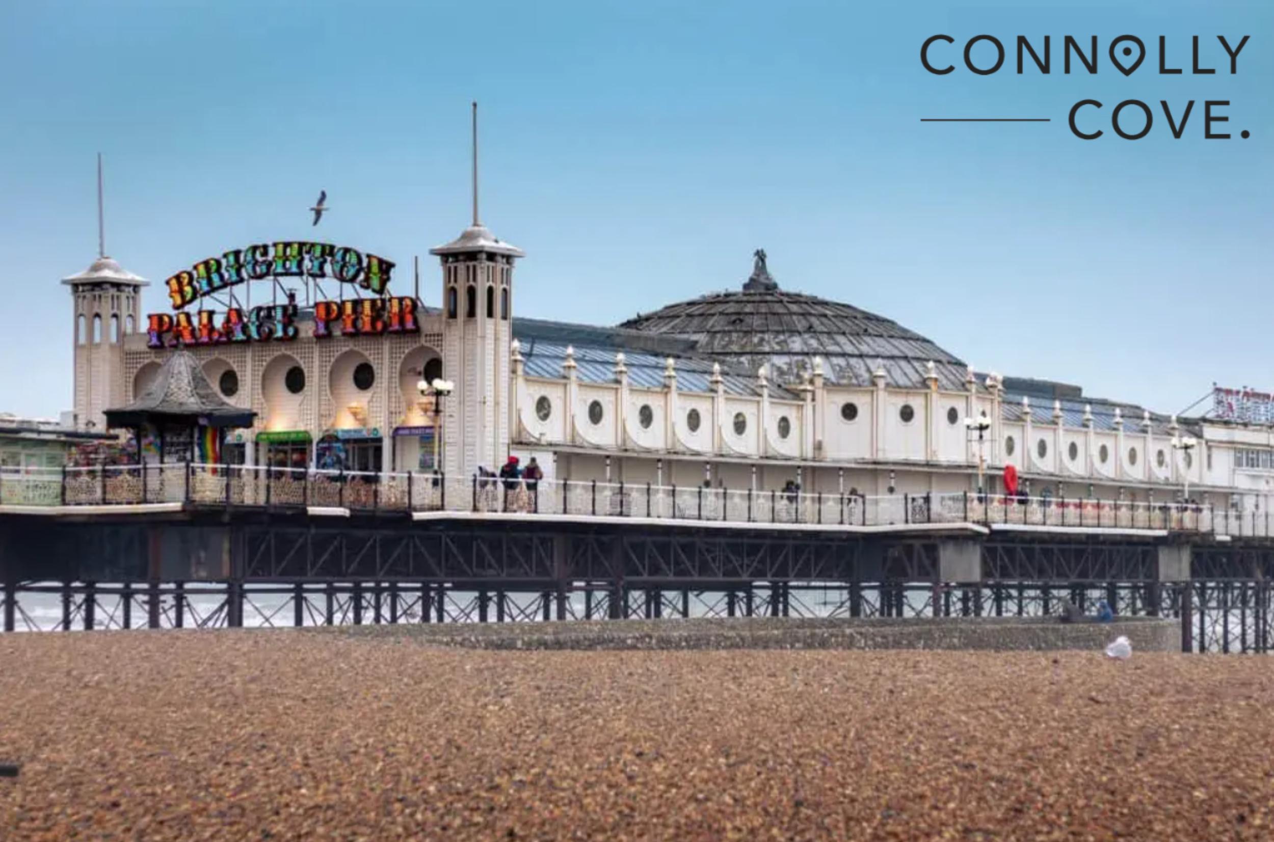 Brighton Palace Pier is a must-see attraction in England, Uk