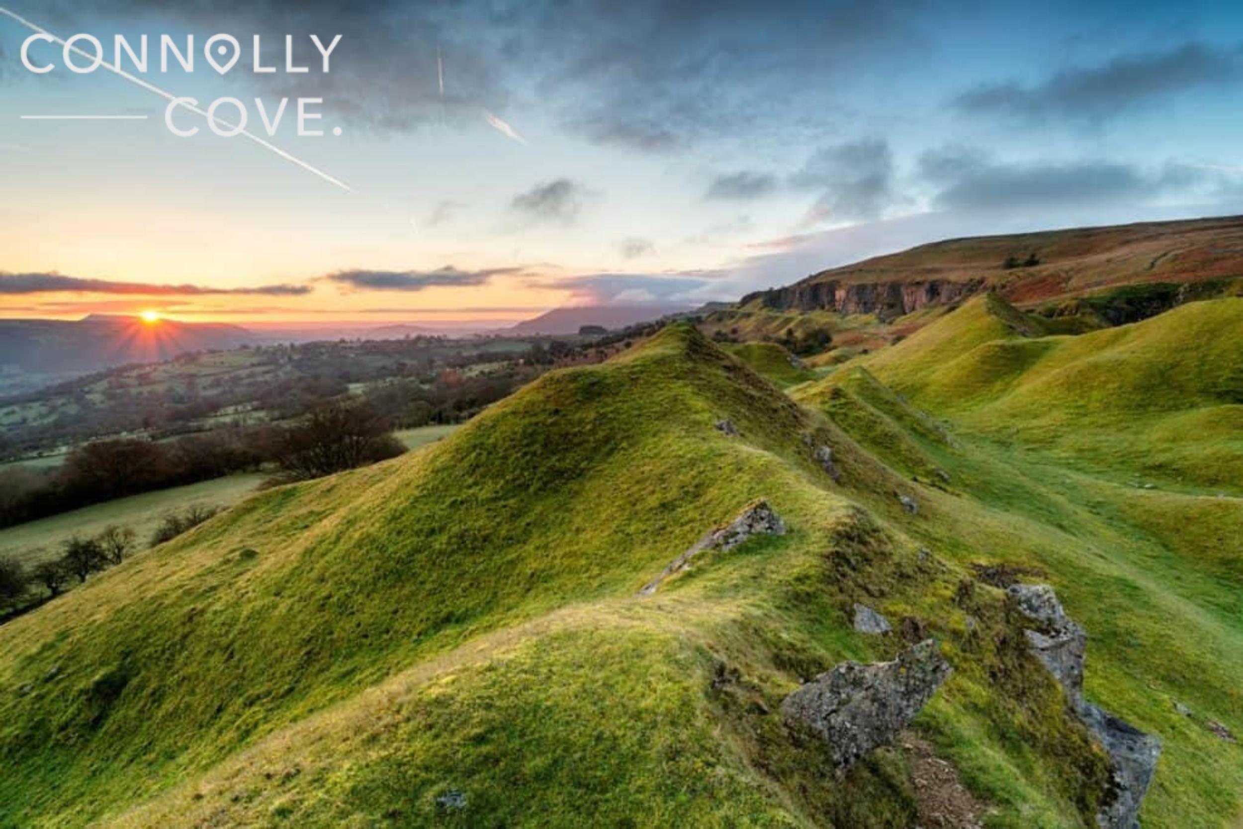 Sunrise in the Brecon Beacons