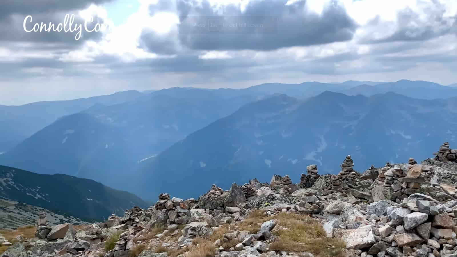 View from Mount Musala Peak 2