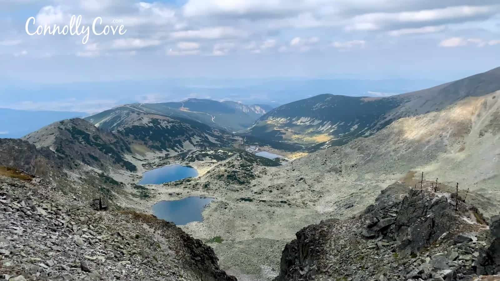 View from Mount Musala Peak