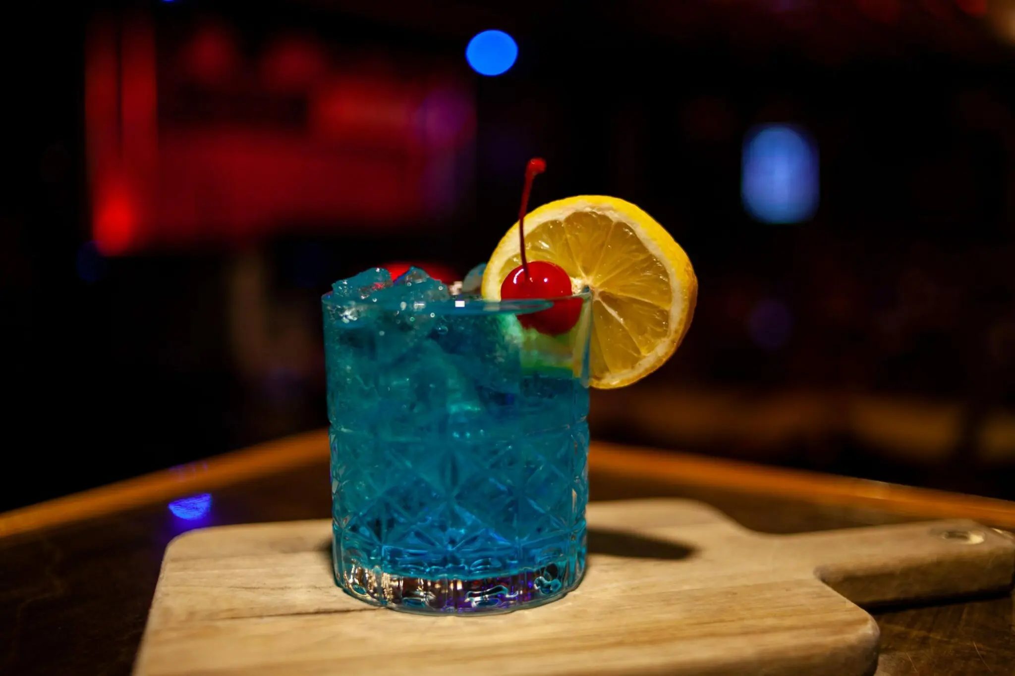 Blue Lagoon Mocktail