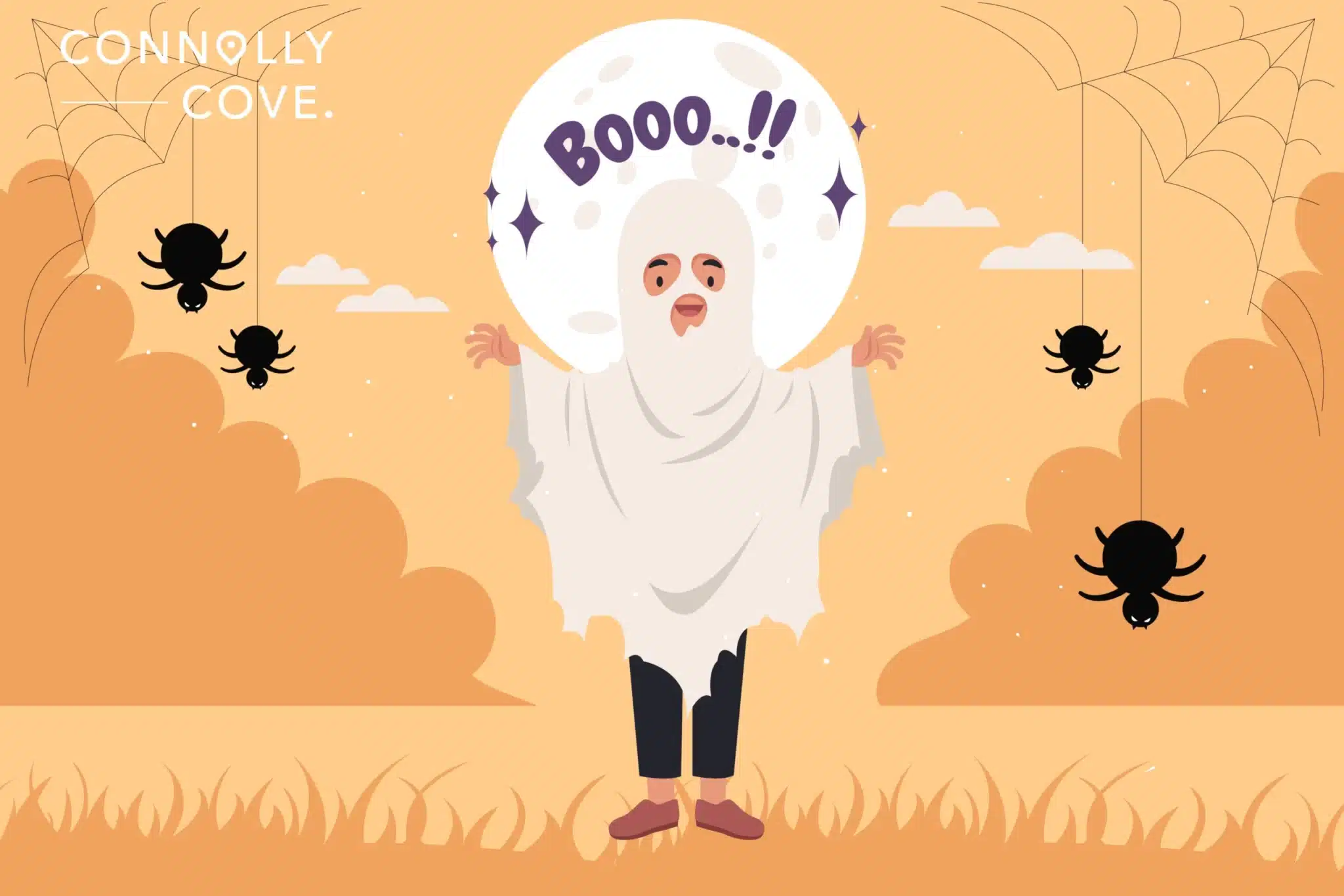 "Ancient Halloween rituals in Ireland - villagers lighting the Samhain bonfire using traditional methods at the Hill of Ward