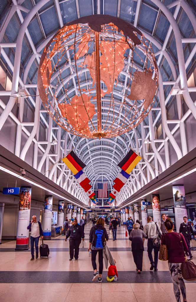 busiest airports in the USA ORD