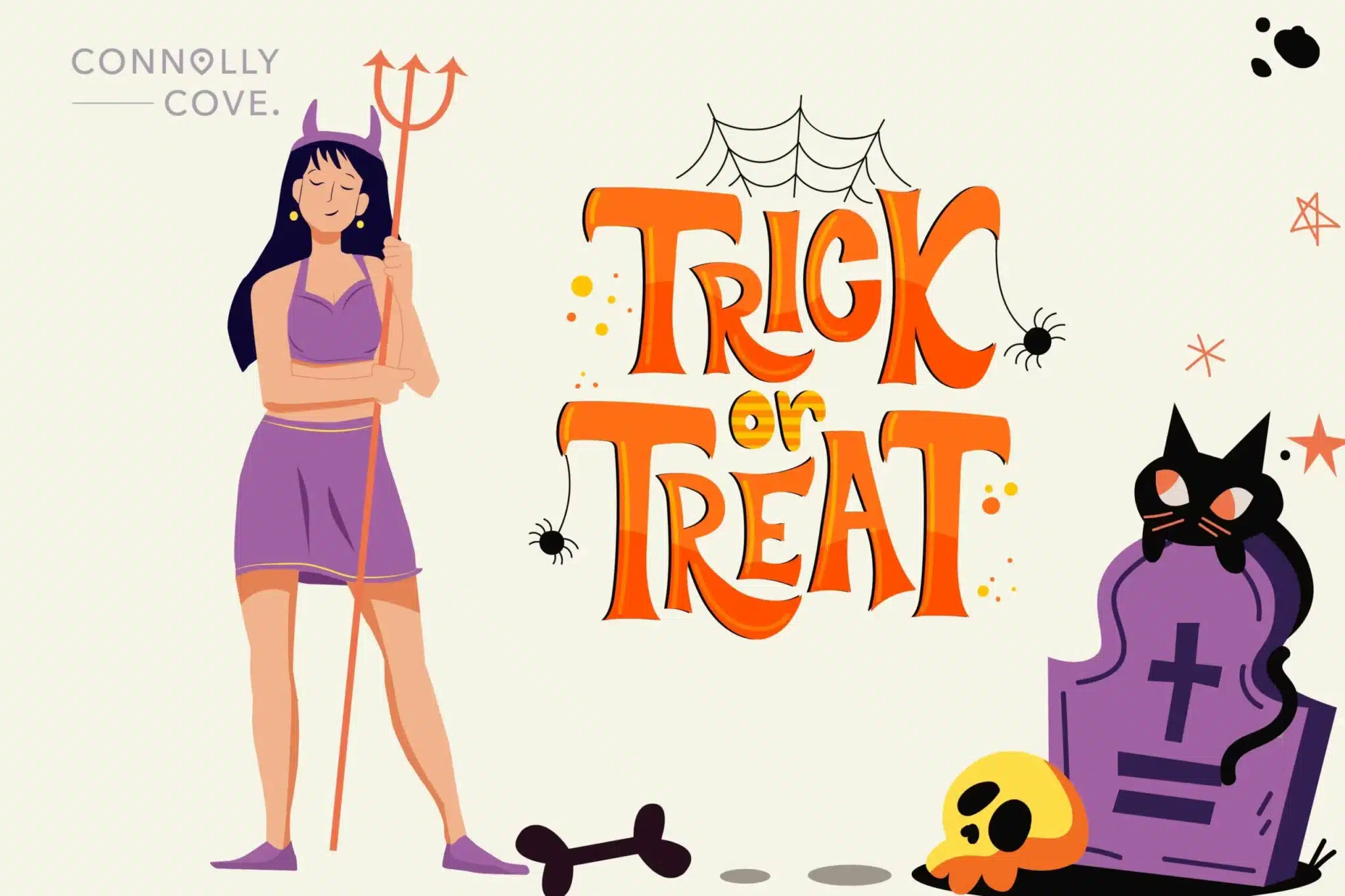 Bewitched by the Halloween Holiday- Mystical Irish landscape at Samhain - atmospheric Halloween evening at Newgrange passage tomb where Celtic Halloween originated