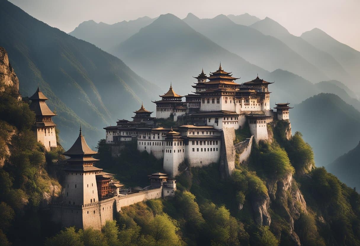 Bhutan's Mountain Fortresses: Castles of Celestial Architecture in the Sky