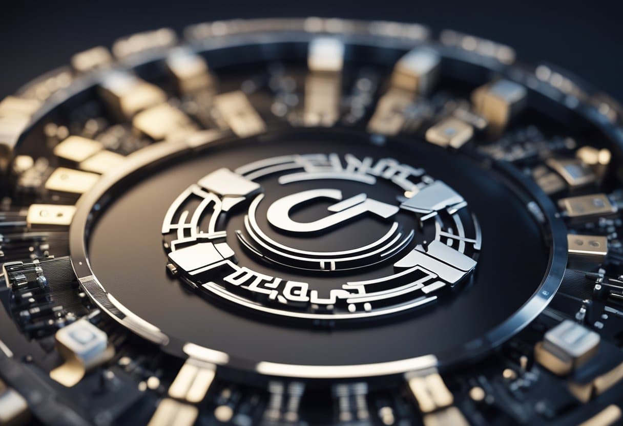 A tech company logo and a cultural platform emblem intertwine, symbolizing a successful partnership for innovation and growth