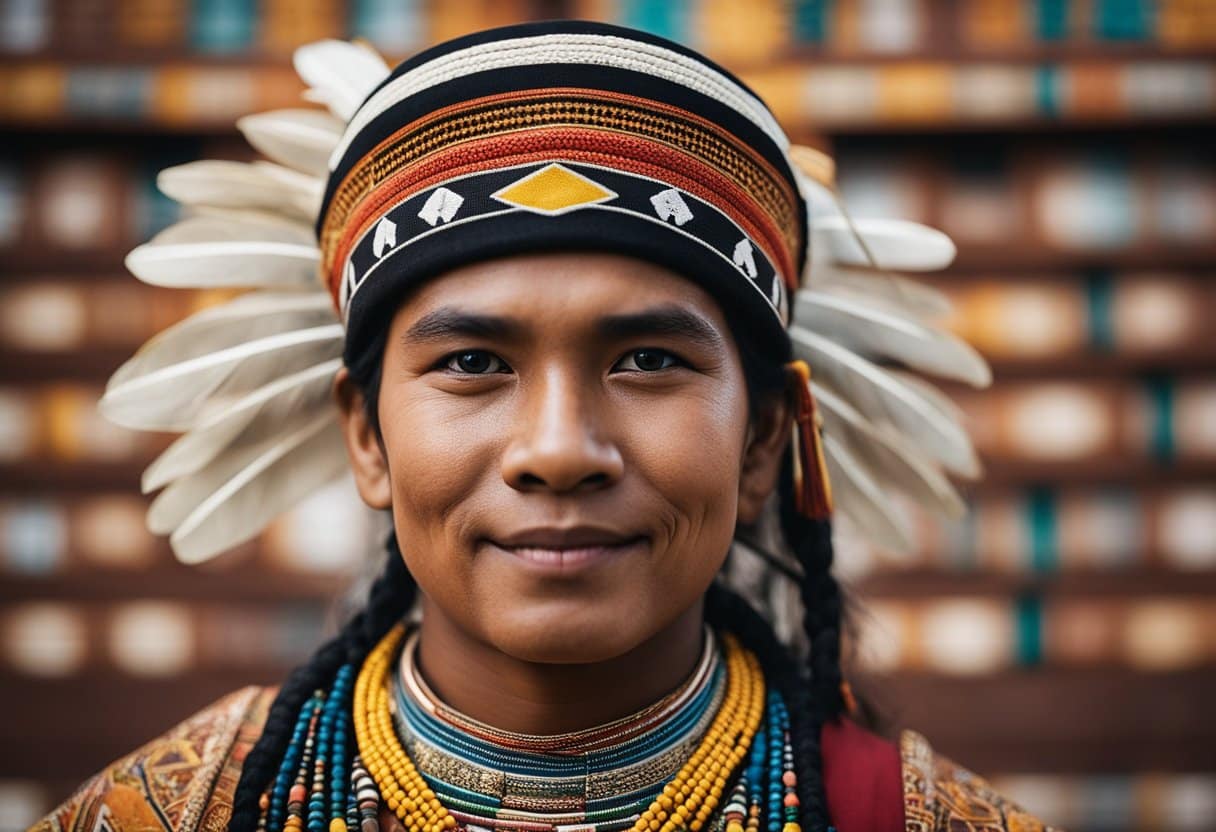 Indigenous languages thrive globally, impacting economies. Show diverse communities using native languages in education, media, and business