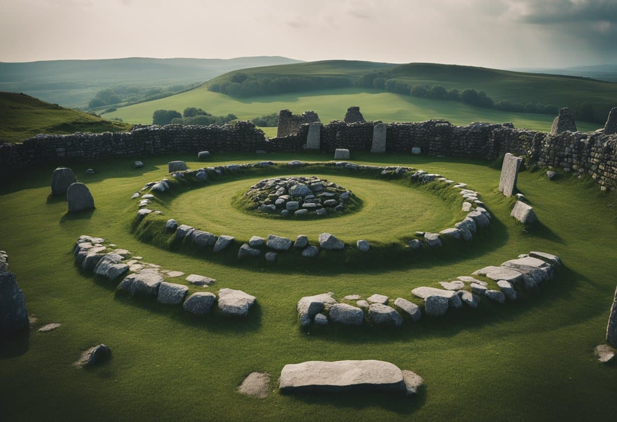 Ancient stone circles and burial mounds reveal the origins of Celtic festivals. Offerings and artifacts found among the ruins provide insight into their ancient traditions