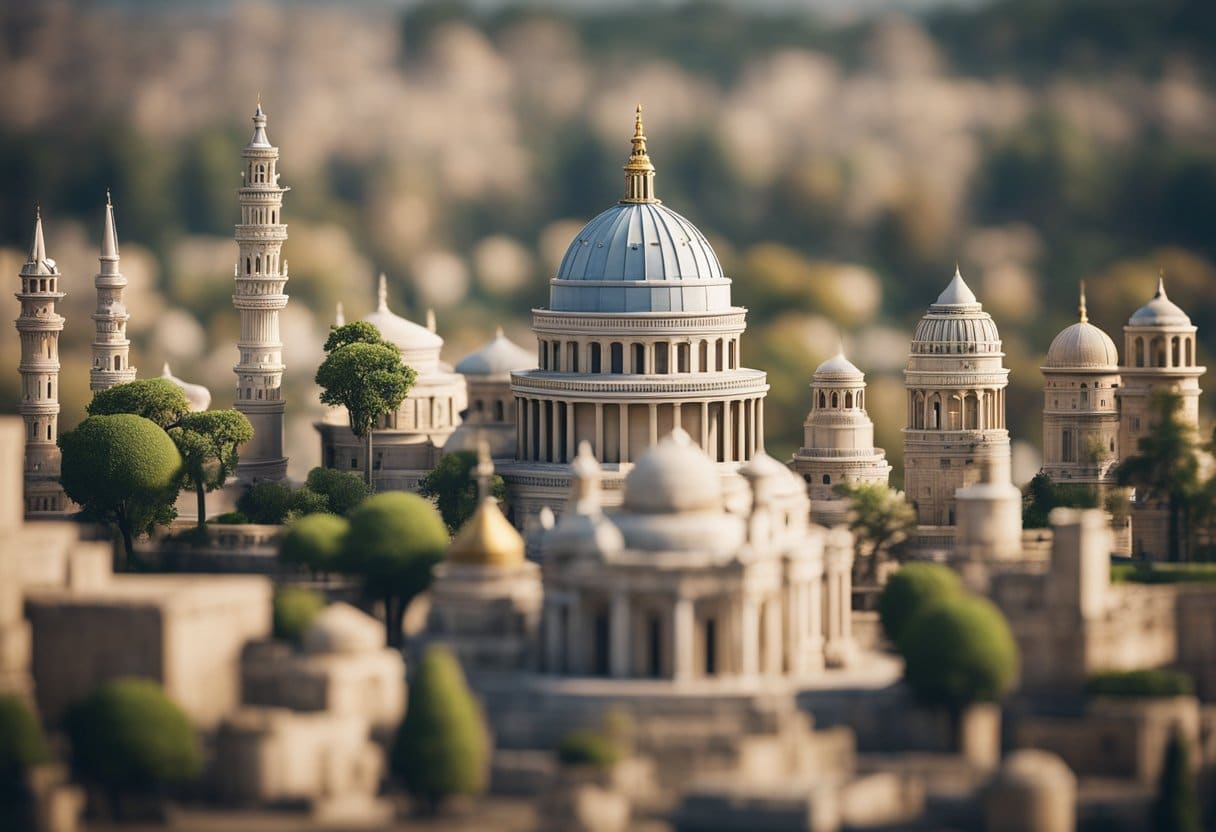 The Lost Crafts: A blacksmith hammers red-hot metal, while a bookbinder stitches pages by hand. The workshop is filled with the sounds of clinking metal and rustling paper