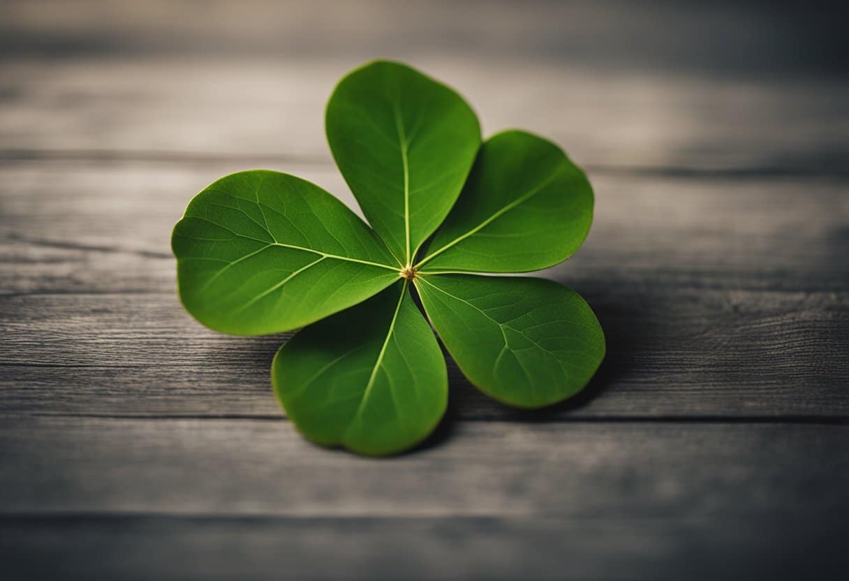 A shamrock and a maple leaf intertwined, symbolizing the cultural ties between Ireland and Canada