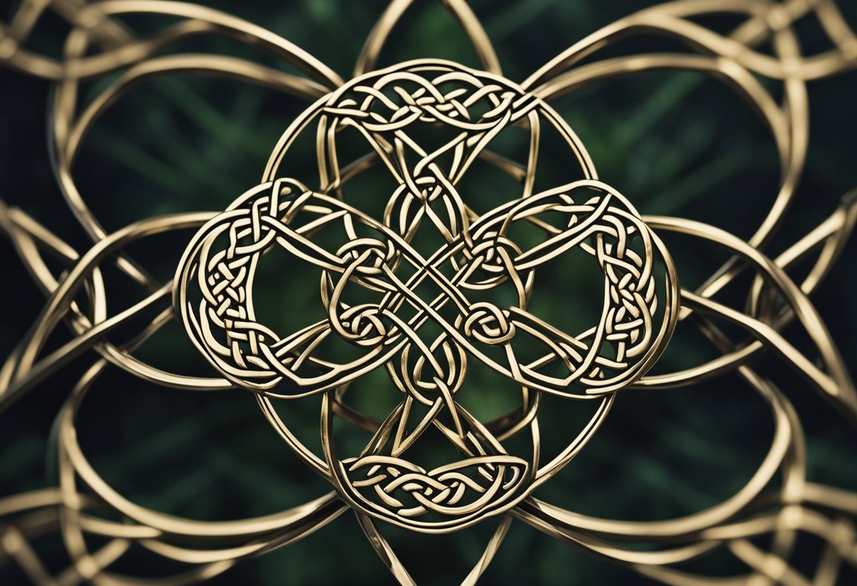 The symbolism behind Celtic knots - A Celtic knot intertwines with no beginning or end, symbolizing eternity and interconnectedness