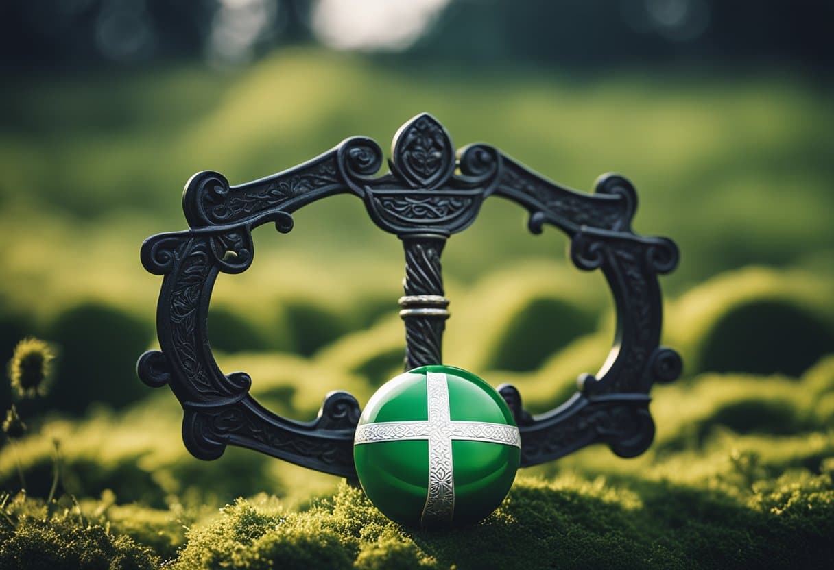 Irish and Scottish Gaelic Traditions - Irish and Scottish symbols intertwine, representing their unique traditions