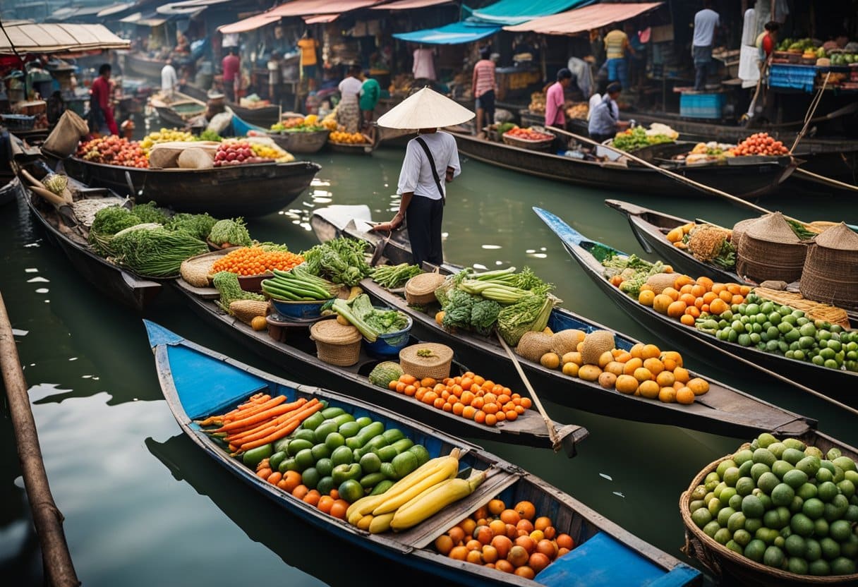 The Floating Markets of Southeast Asia: A Snapshot of Aquatic Commerce