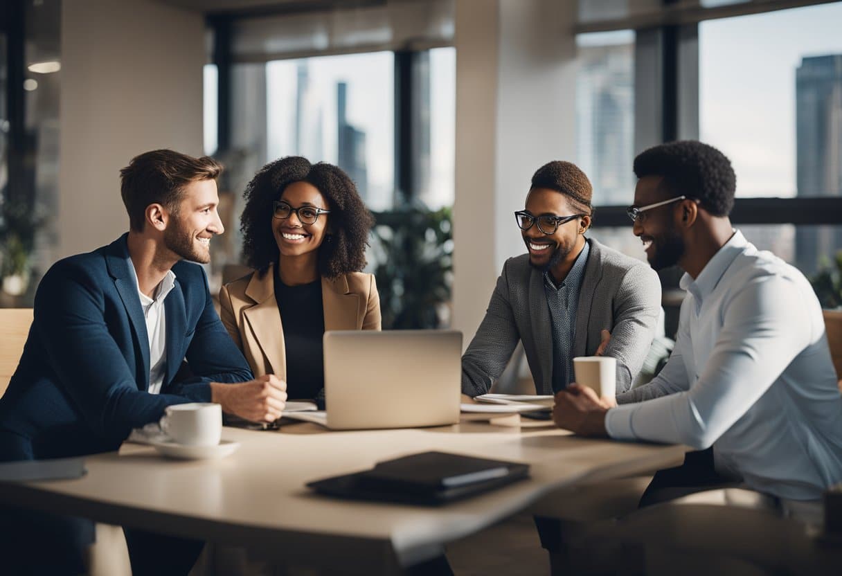 A diverse group of tech partners collaborate to enhance cultural experiences, focusing on optimizing customer journeys