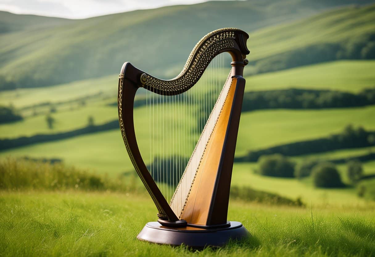 the Irish Harp