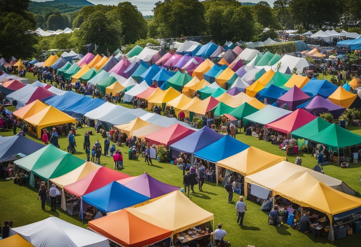 Irish Folklore Festivals - A Guide to Celtic CultureColorful tents line the festival grounds, filled with traditional Irish music, dance, and storytelling. Visitors sample local cuisine and browse handmade crafts while soaking in the lively atmosphere