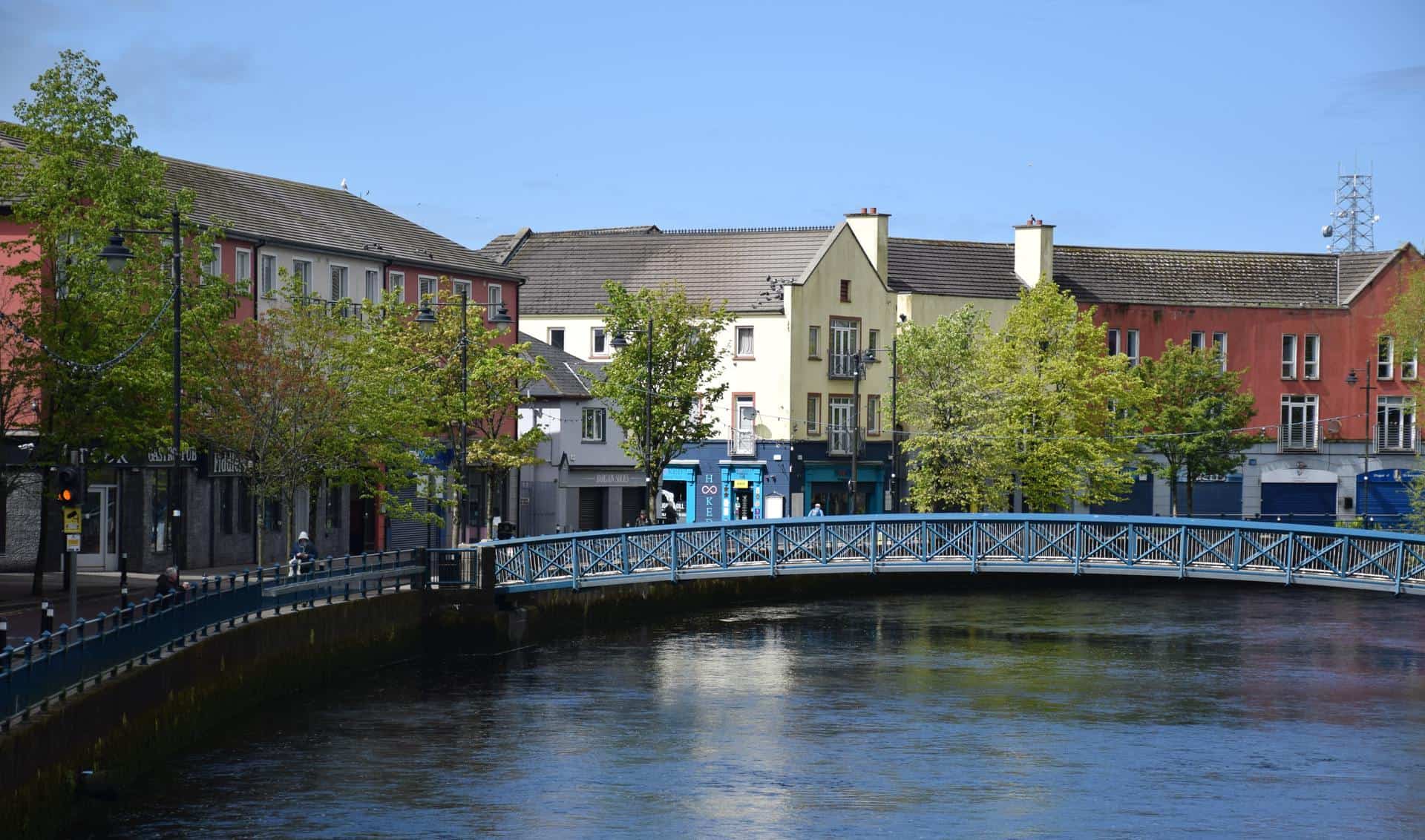 Things to do in Sligo - Town Houses over River