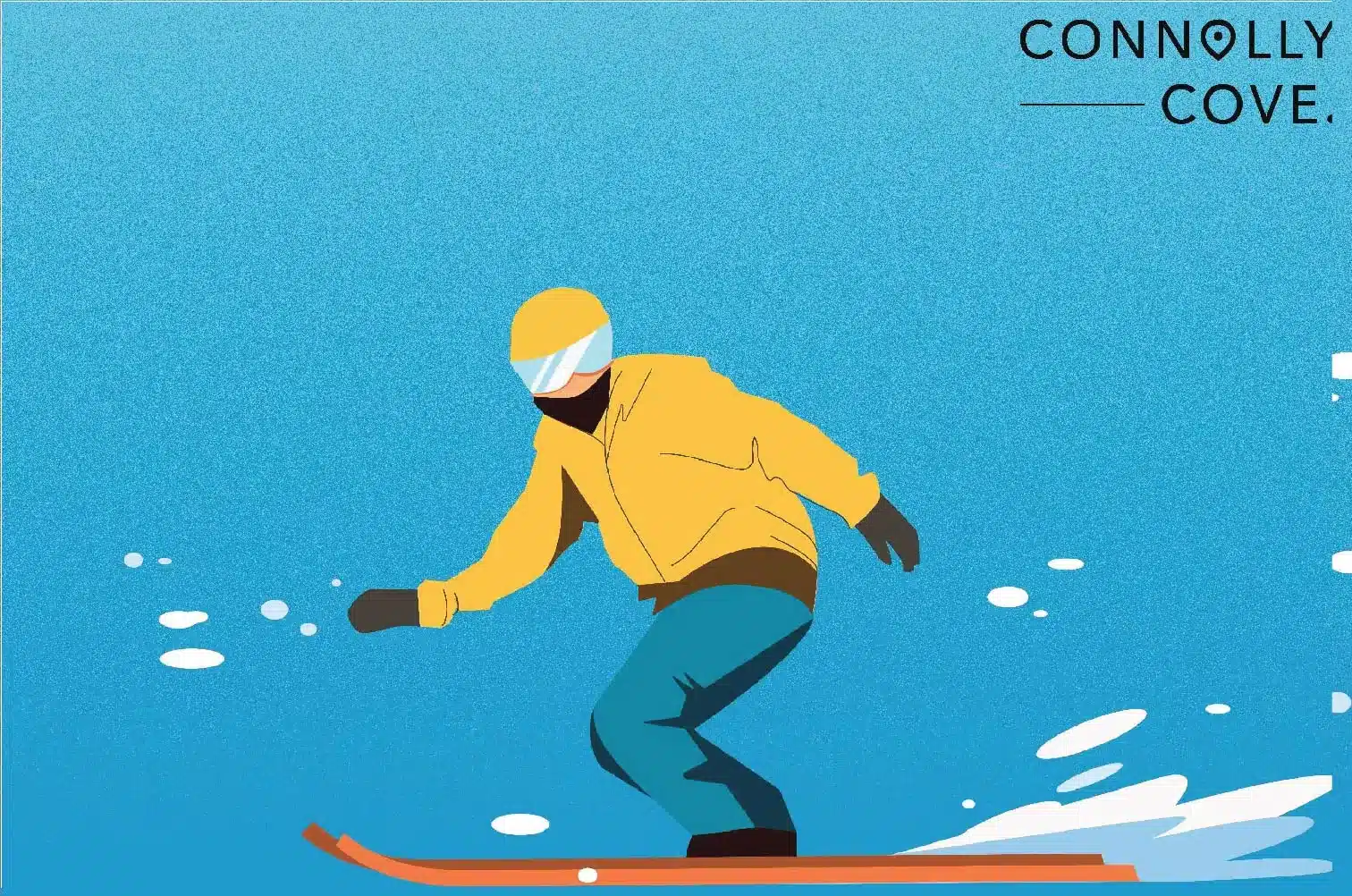 skiing in fakieh aquarium 