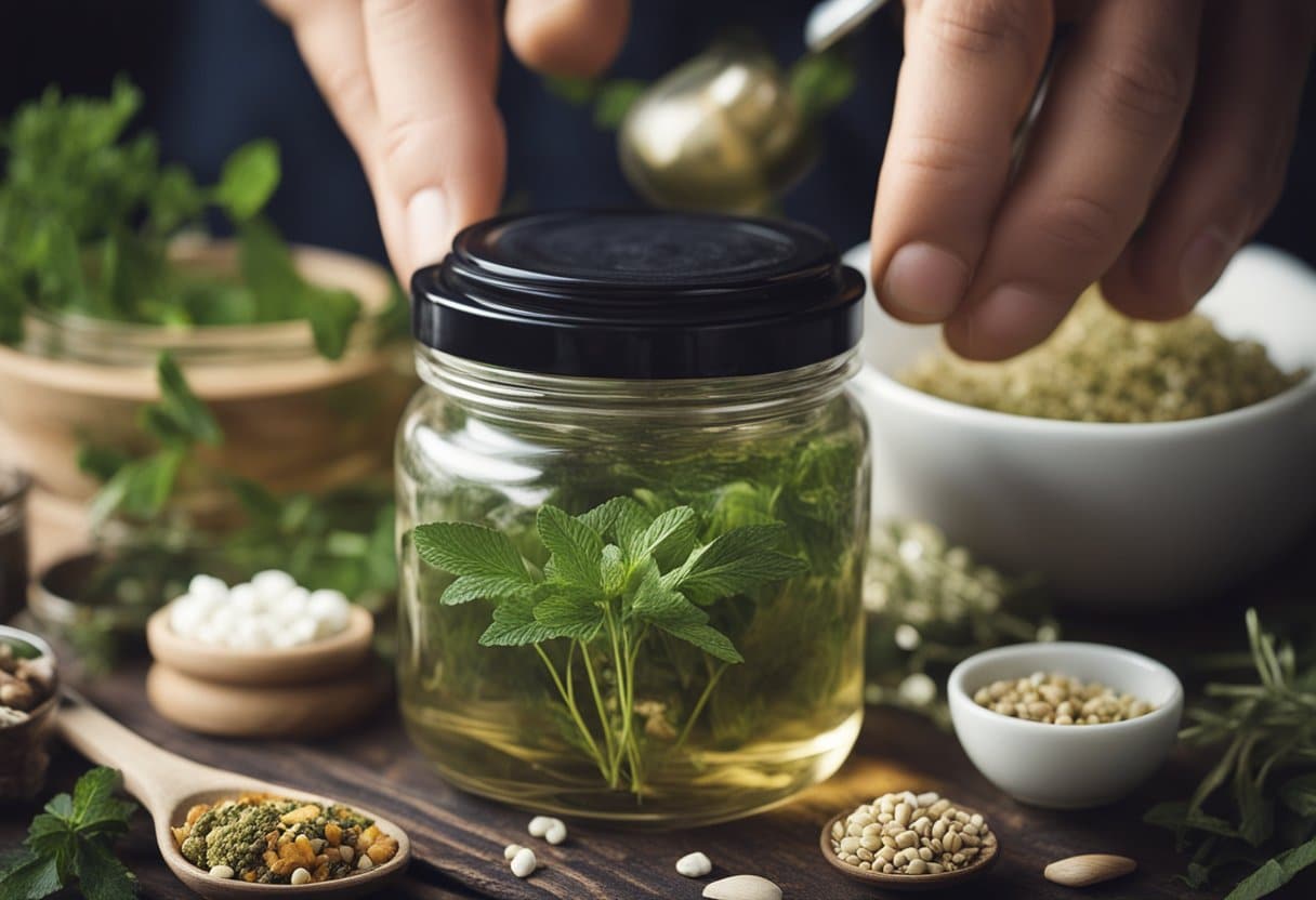 Irish Folk Healing - A modern-day herbalist prepares natural remedies using traditional Irish folk healing and herbal lore