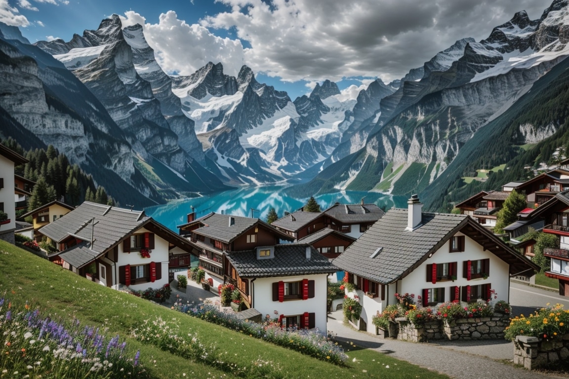 Background image of Switzerland