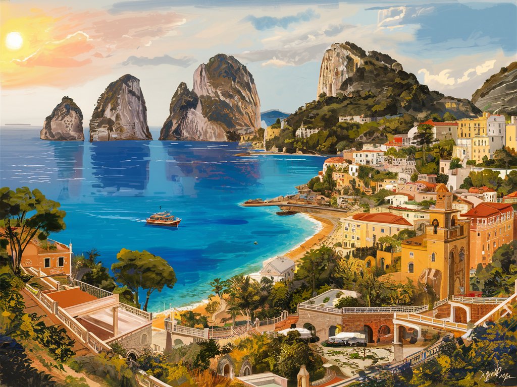 A Visual Journey Through Capri Island: Exploring Italy’s Dreamy Mediterranean Escape