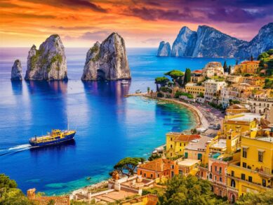A Visual Journey Through Capri Island: Exploring Italy’s Dreamy Mediterranean Escape