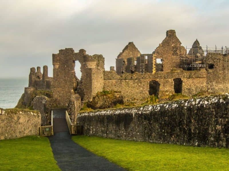 Dunluce Castle: Incredible Medieval Castle on Cliffs in County Antrim